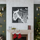 "Zebra Abstract Expressionism" - Canvas