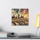 Majestic Houston Vignette - Canvas