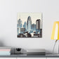 "Serene City: Raleigh Elegance" - Canvas