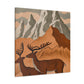 Deer at Neoclassicism - Canvas