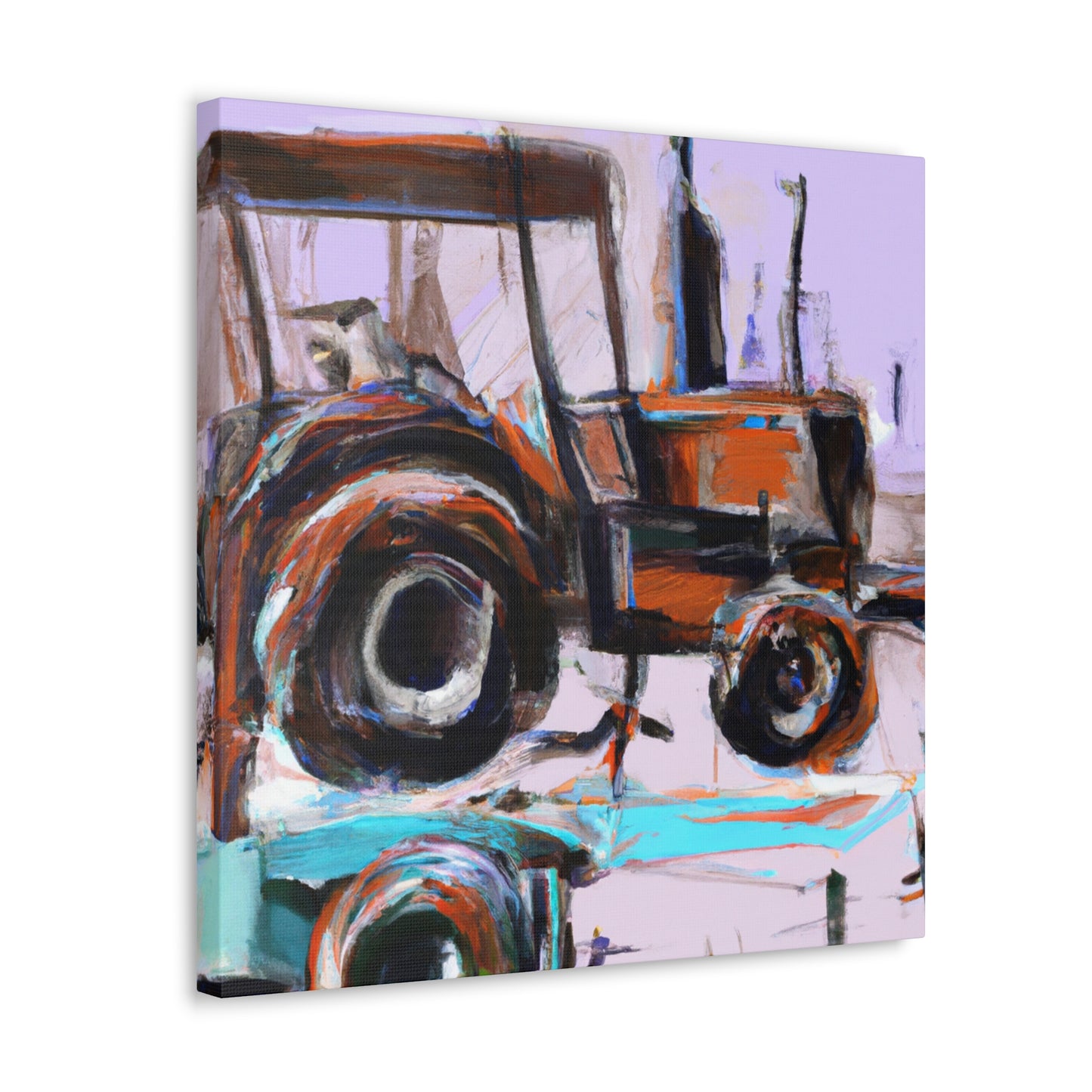 "Tractor of Abstraction" - Canvas