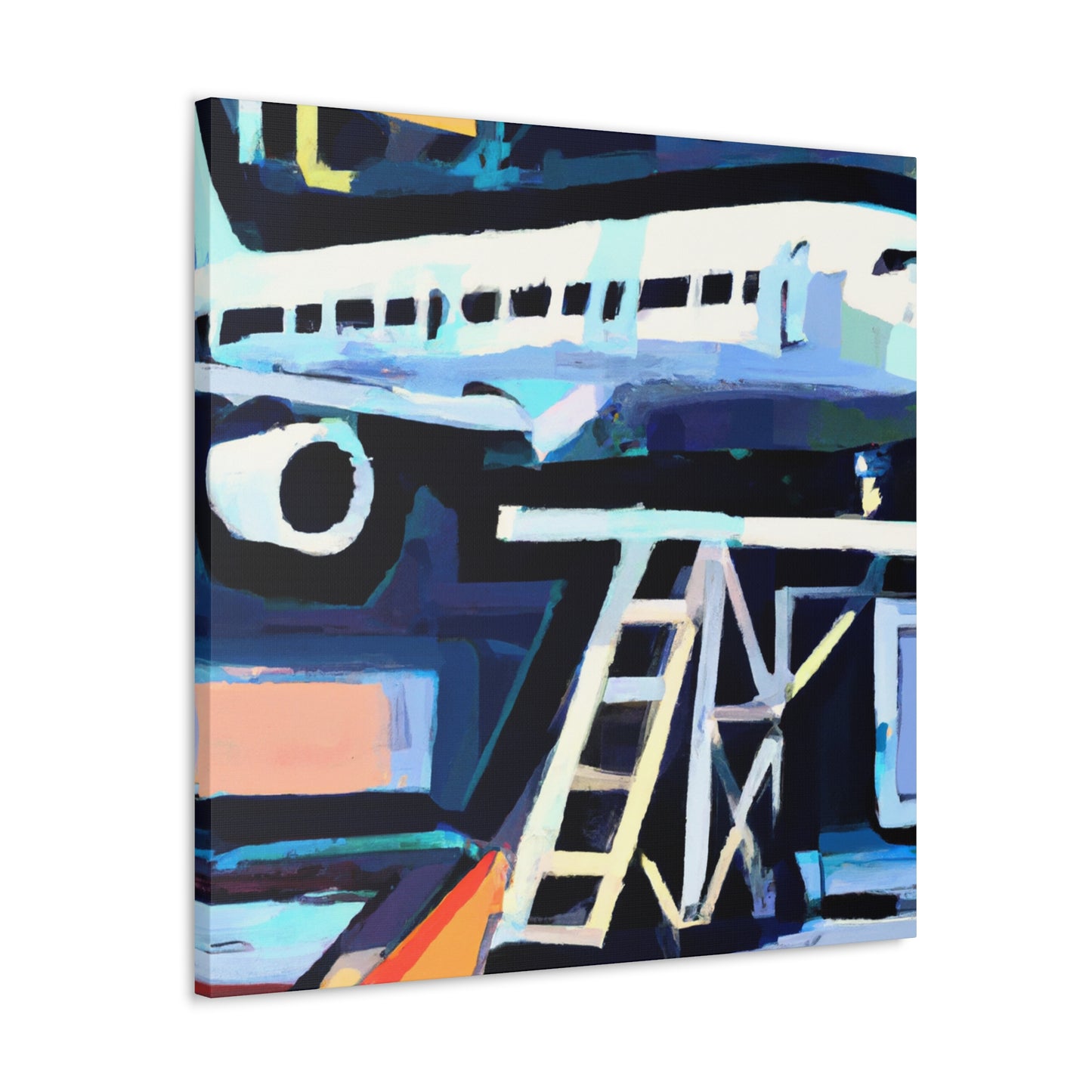 "Flight of the Plane" - Canvas