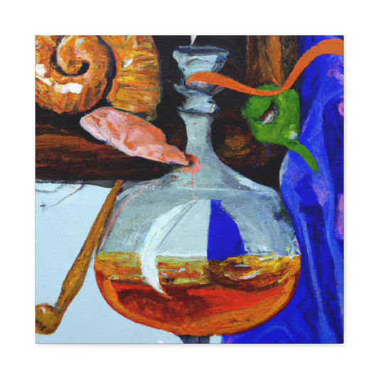 "Revelry with Beverages" - Canvas