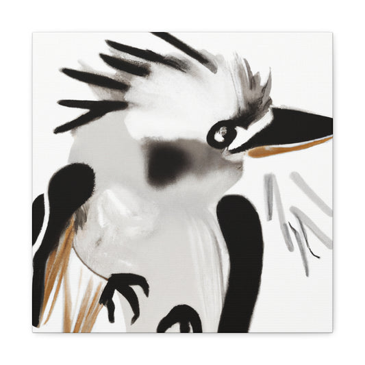 "Kookaburra in Flight" - Canvas