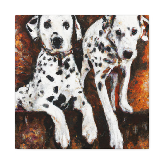 Dalmatian Dreamscape - Canvas