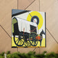 "Vintage Wagon Gala" - Canvas