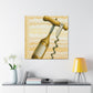 "Corkscrew in Art Deco" - Canvas