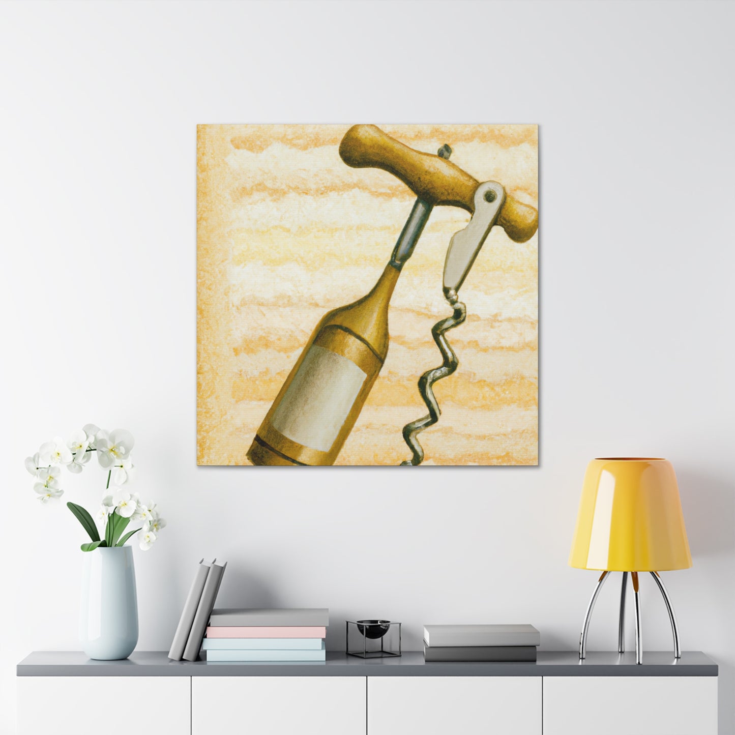 "Corkscrew in Art Deco" - Canvas