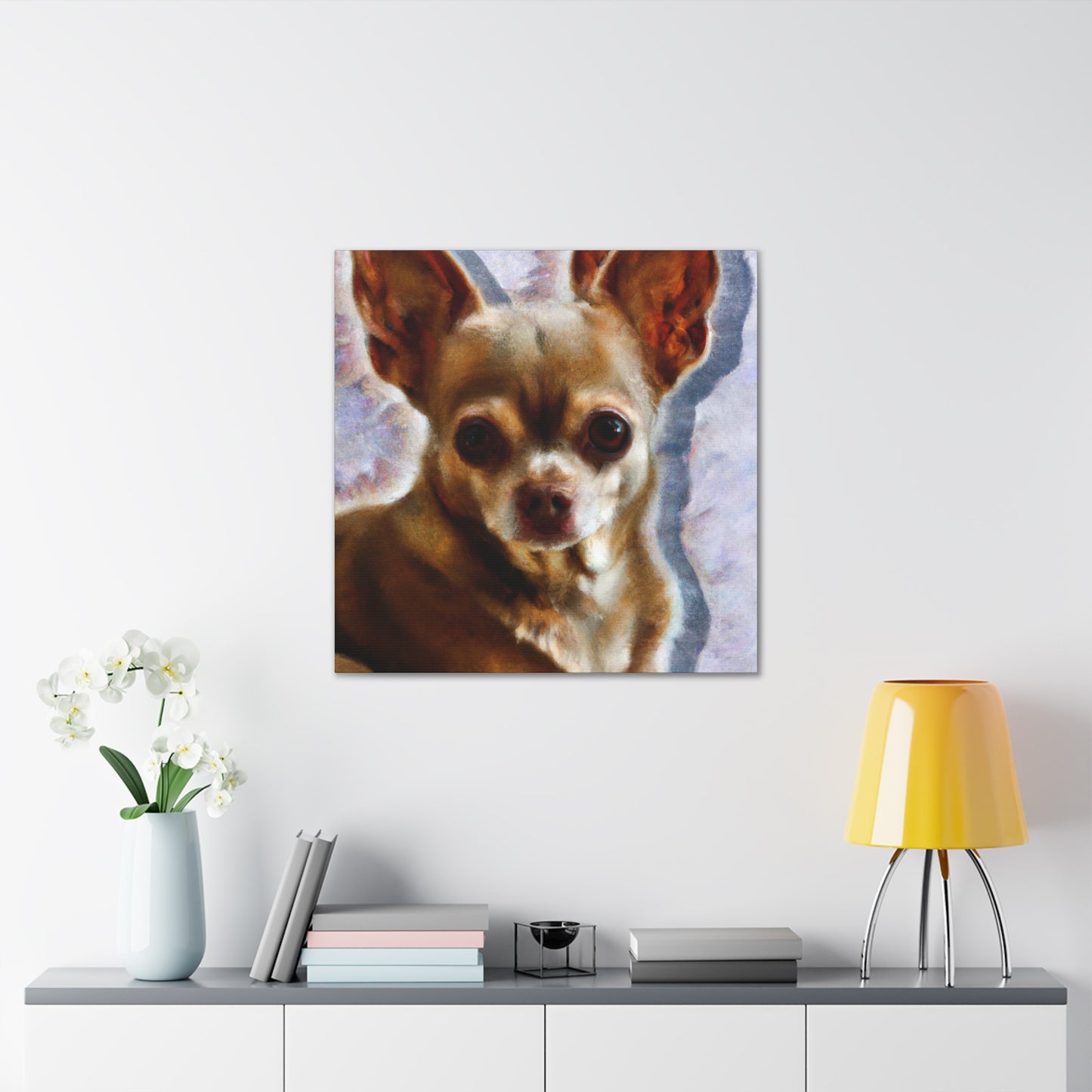 "Chihuahua's Glorious Aura" - Canvas