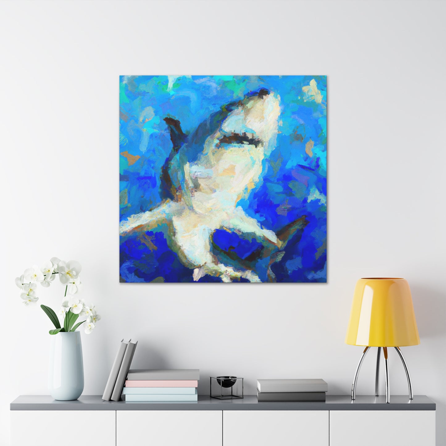 "The Shark's Majesty" - Canvas