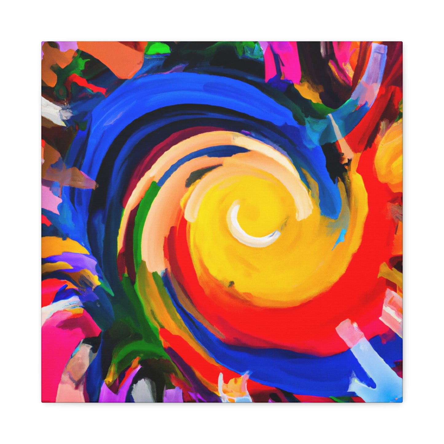 Odyssey of Colorful Joy - Canvas