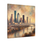 "Vibrant Houston: Renaissance Revival" - Canvas