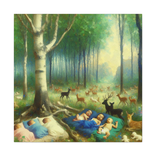 Serenity in the Woods - Canvas