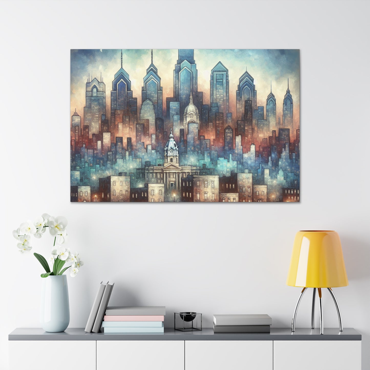 "Colonial City Charisma" - Canvas