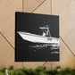 "Bass Fishing Glisten" - Canvas