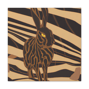 Jackrabbit in Deco - Canvas