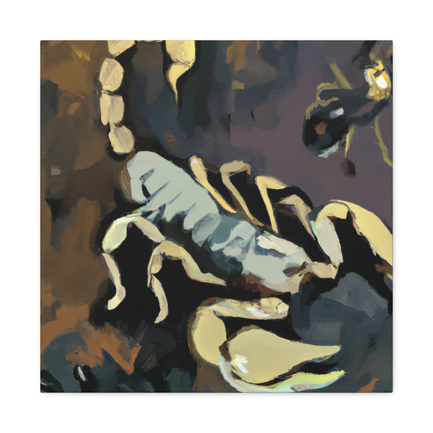 Scorpion in Turmoil - Canvas