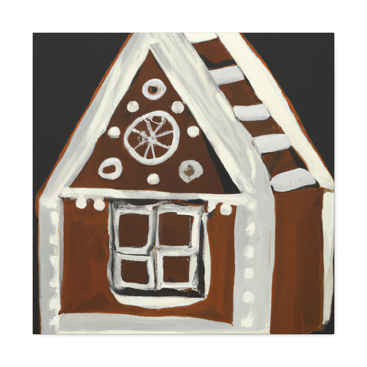 Gingerbread Minimalism Dream - Canvas