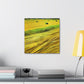 Sunlit Hay Field Dream - Canvas