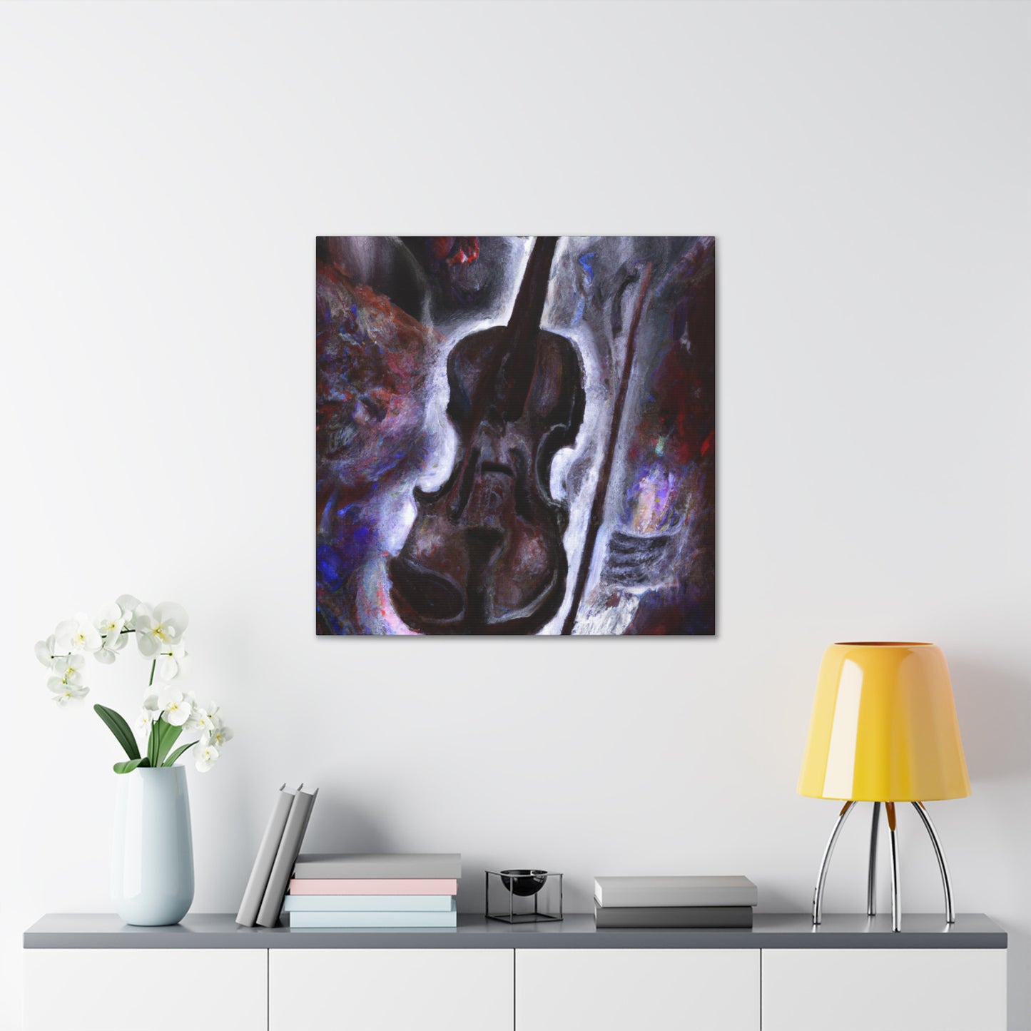 "The Violinist's Song" - Canvas