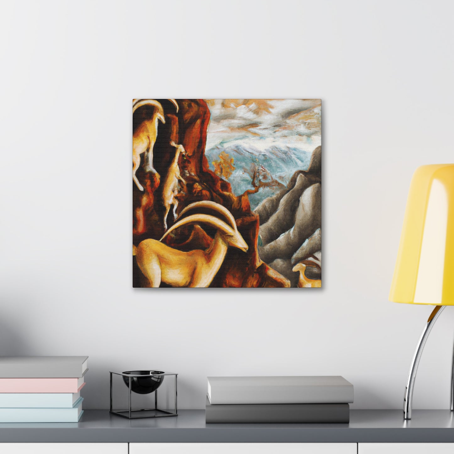 Ibex in Dreamscape - Canvas