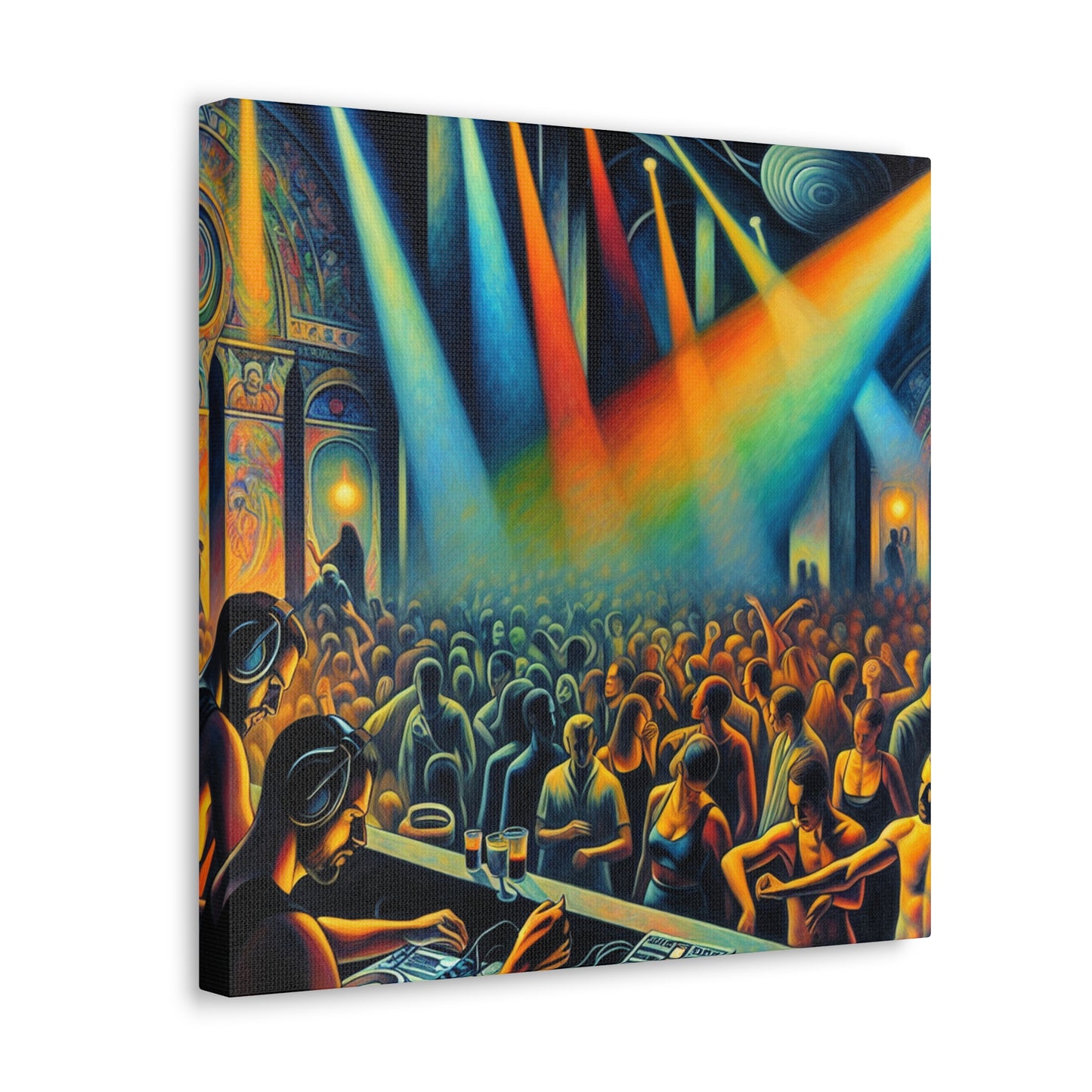 "Harmonic Revelry Unveiled" - Canvas