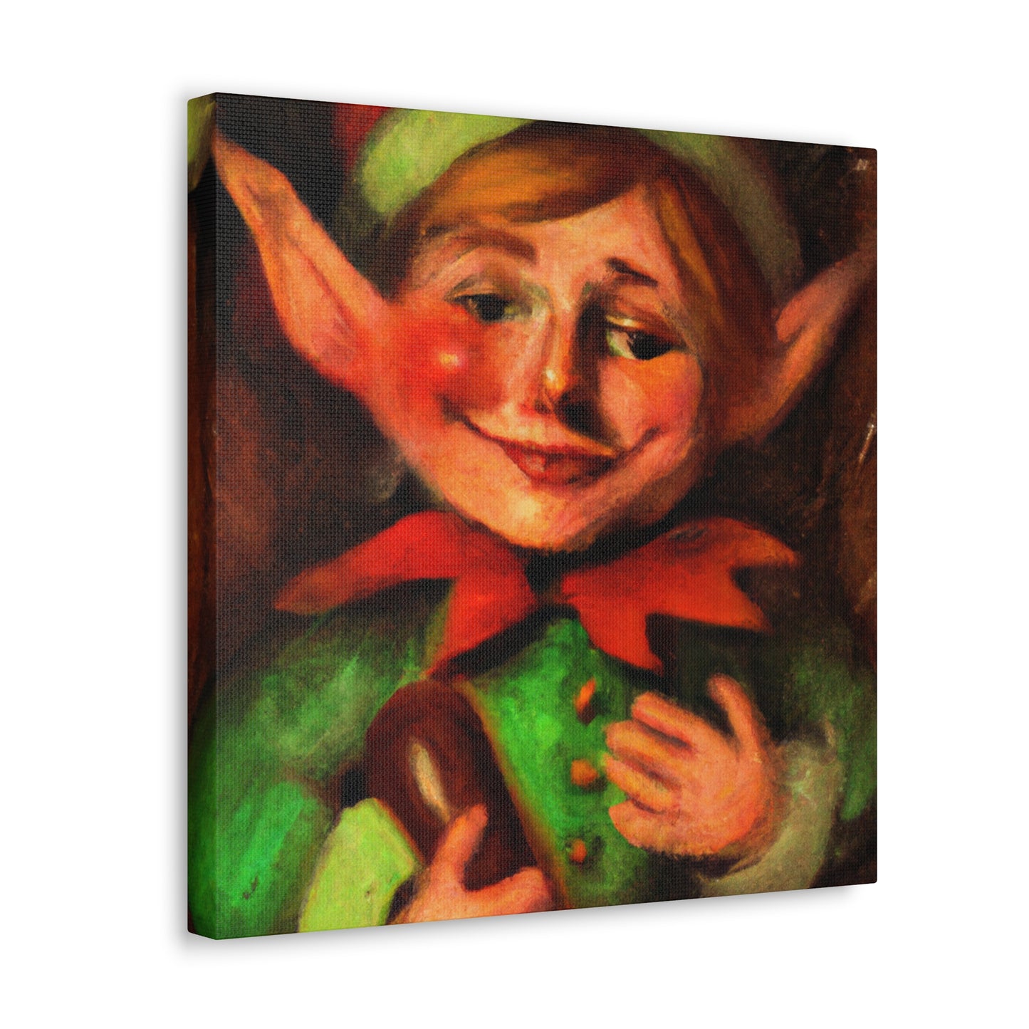 "Elf in Classical Clothing" - Canvas