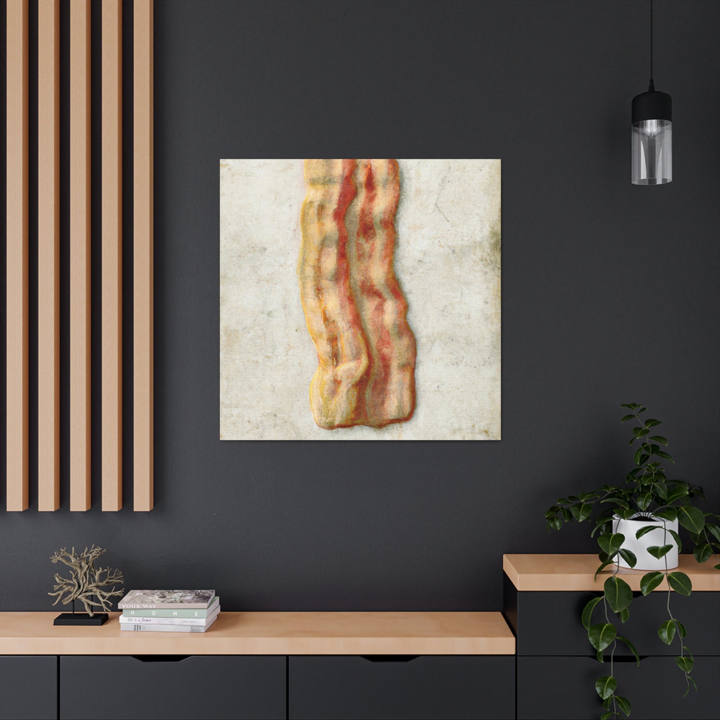 Bacon's Neoclassic Glare - Canvas