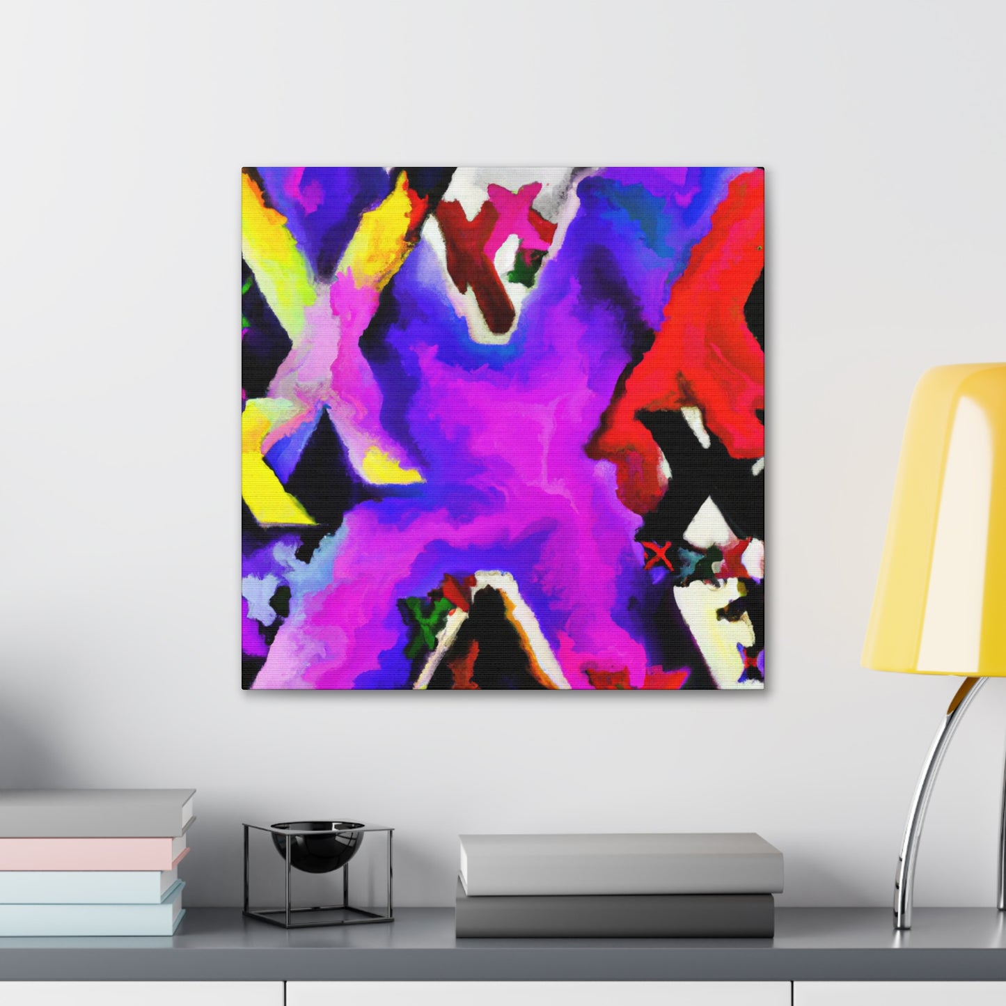 "X's Abstract Utopia" - Canvas