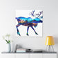 Elk in Art Deco - Canvas