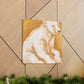 Polar Bear in Baroque. - Canvas