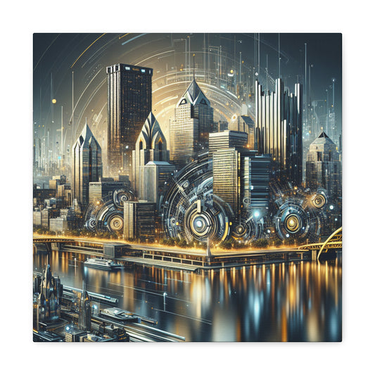 Steel City Rhapsody - Canvas