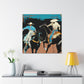 Cowboy Unbridled Freedom - Canvas