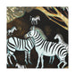 Zebra Grandeur Splendor - Canvas