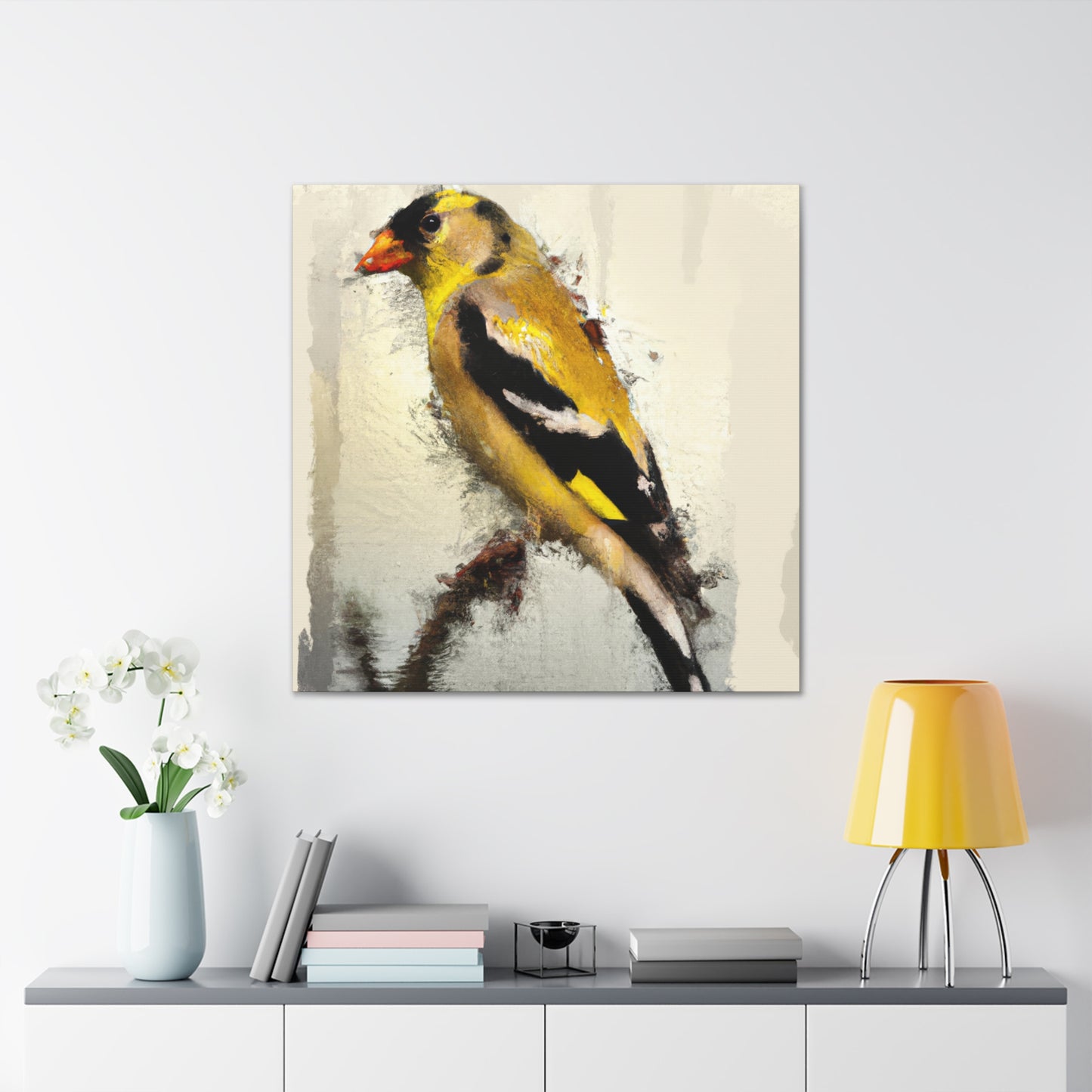 "American Goldfinch Splendor" - Canvas