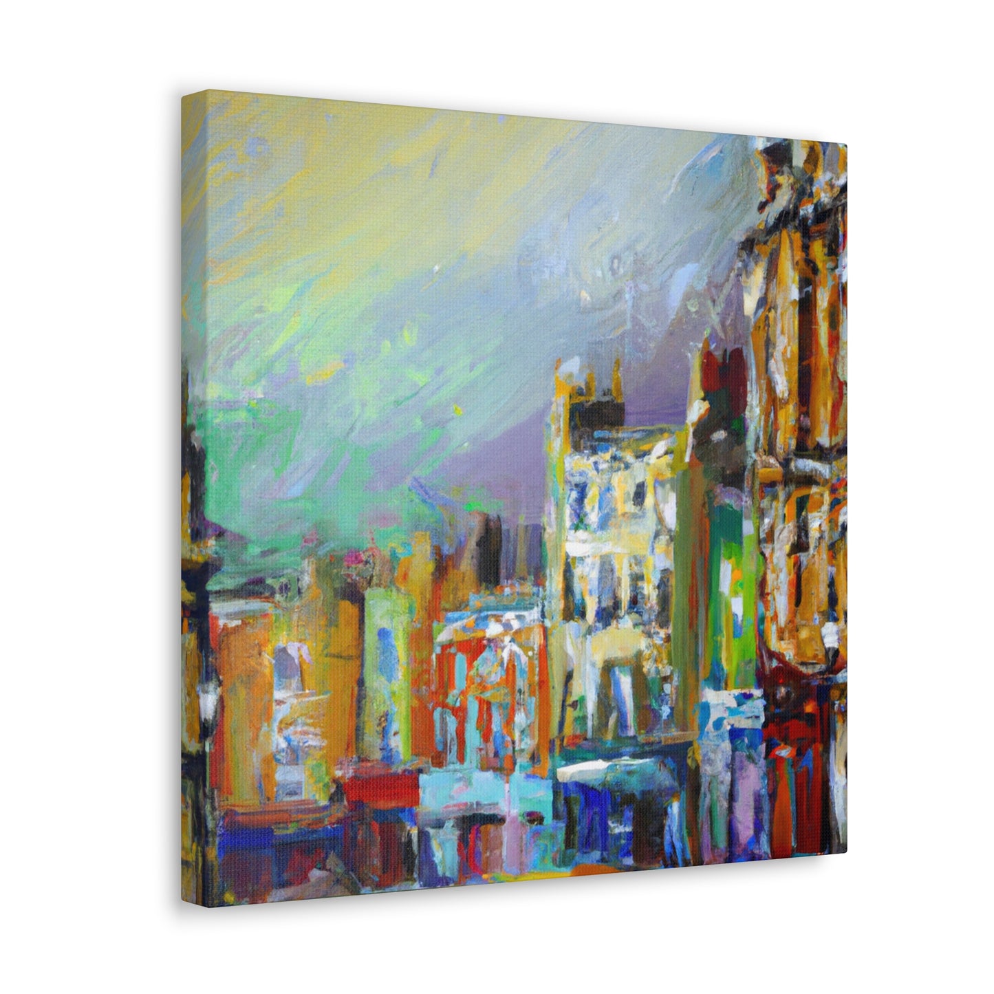 "Victorian Relic Abstract" - Canvas