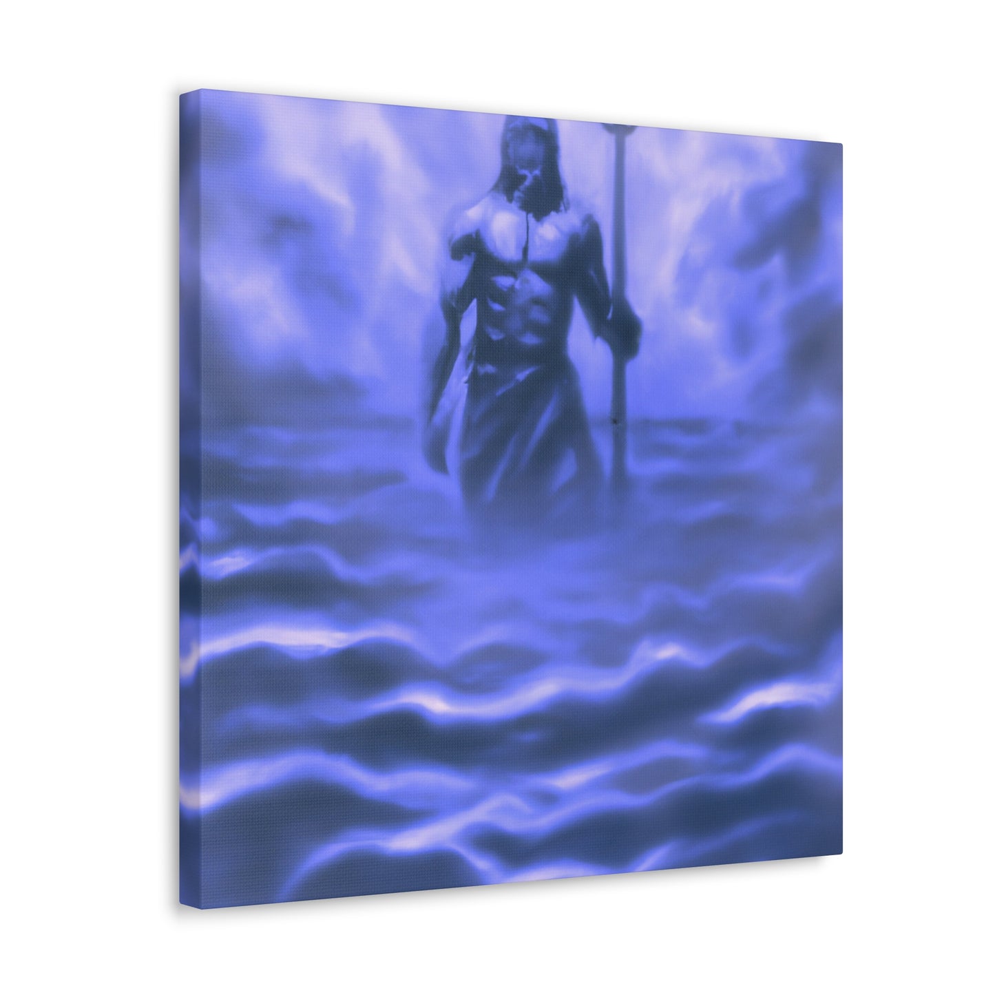 Poseidon's Ocean Majesty - Canvas