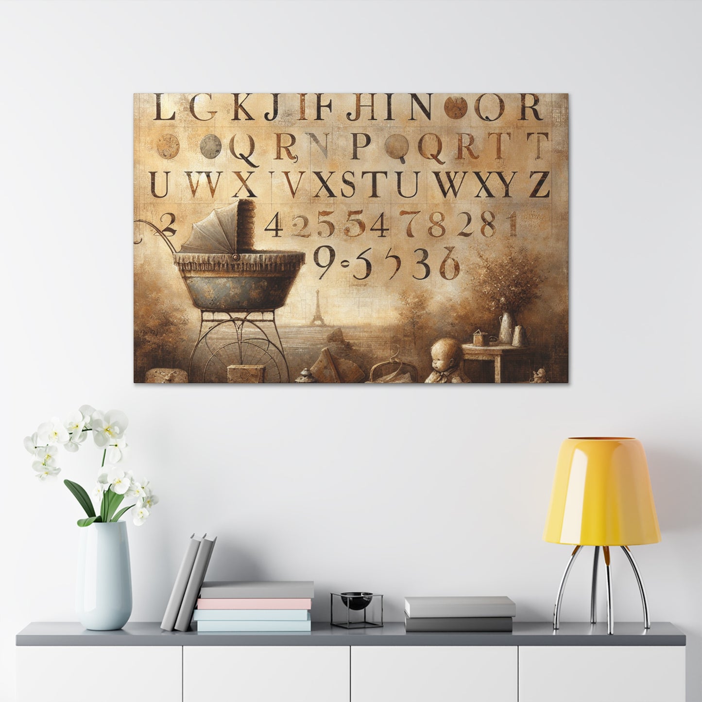 Whimsical Language of Enlightenment - Canvas