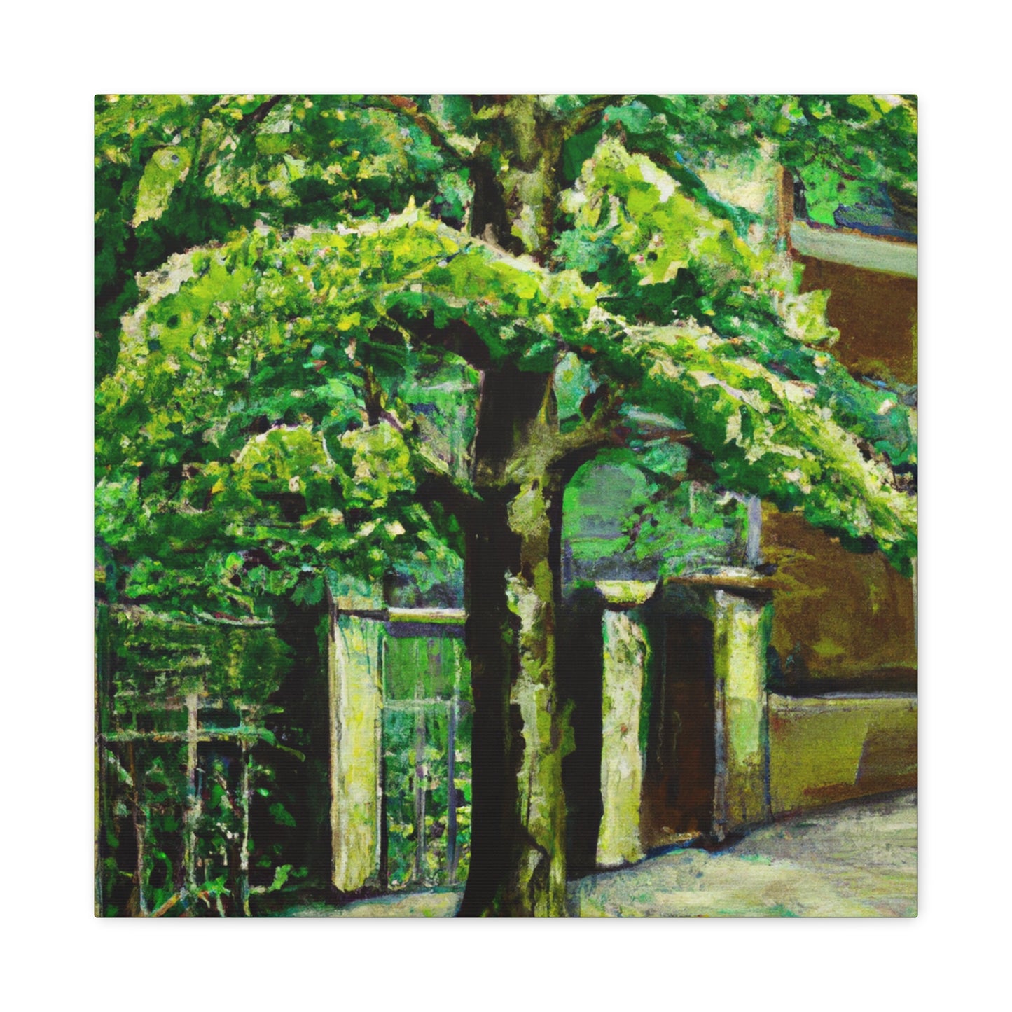 Elm Tree Transformation - Canvas