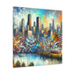 "Urban Dreams Unleashed" - Canvas