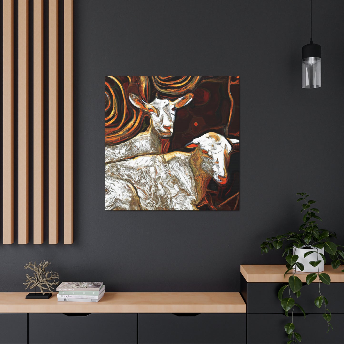 Goat on CanvasKnow - Canvas