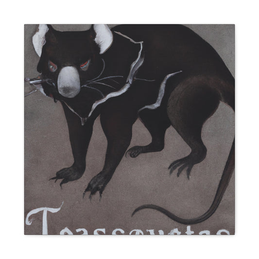 "Tasmanian Devil Ambition" - Canvas