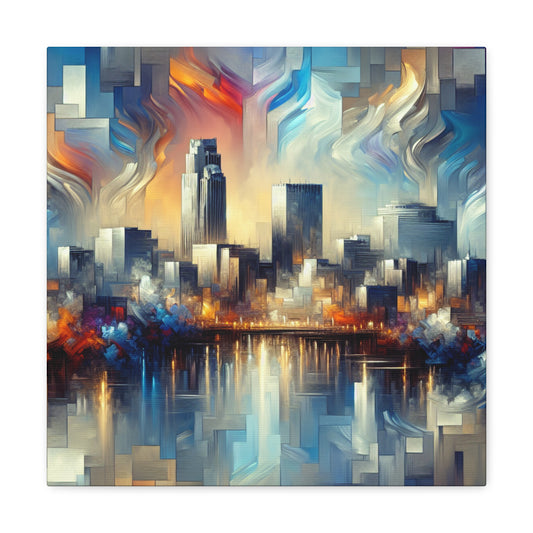 Vibrant Heartland Dreams - Canvas