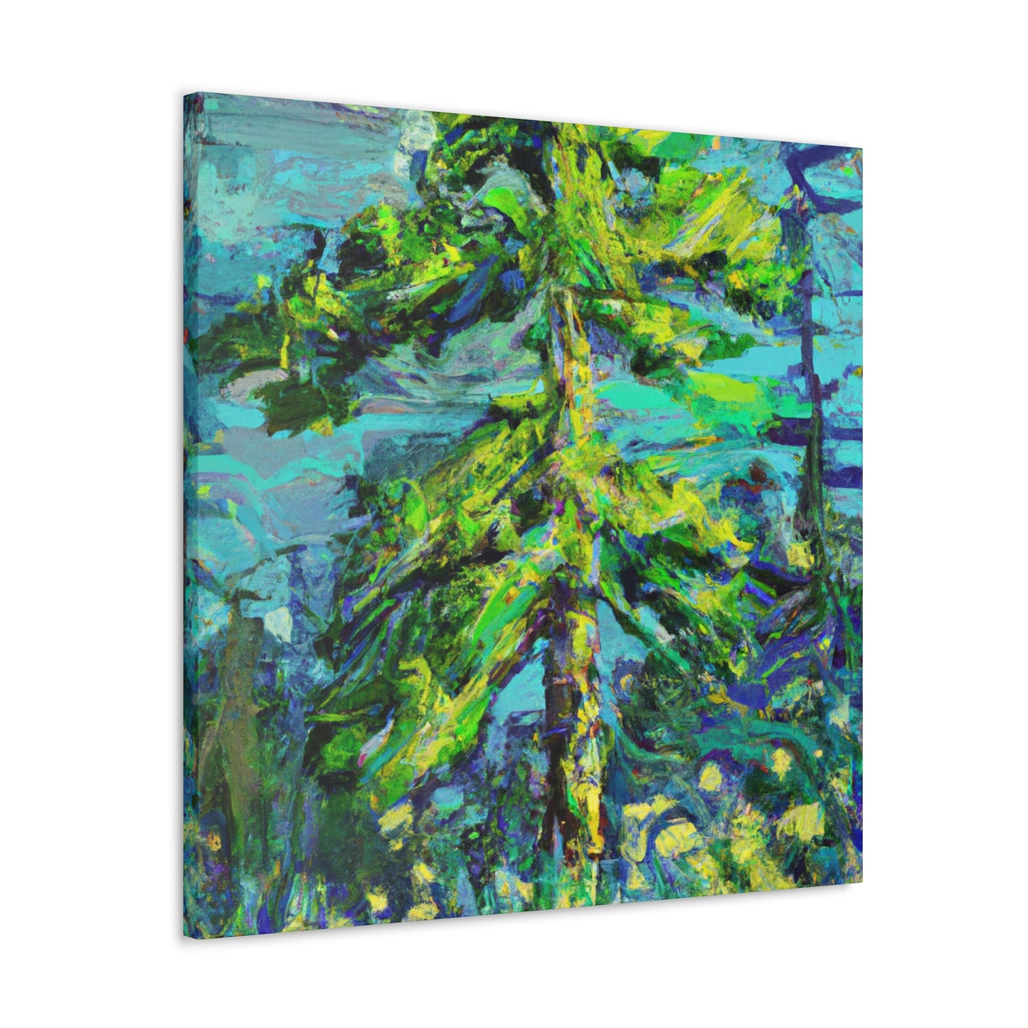 "Pine Tree Dreamscape" - Canvas