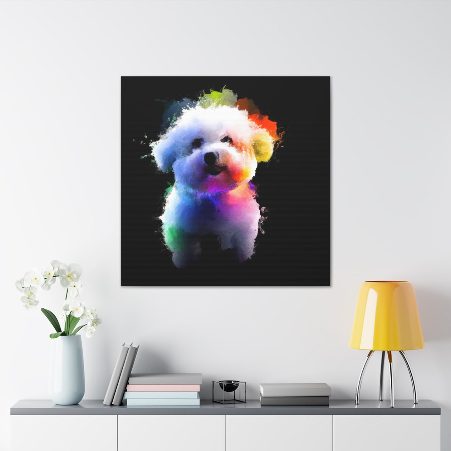 "Proud Bichon Frise" - Canvas