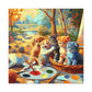 Whimsical Pet Melody - Canvas