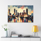 Urban Elegance Unveiled - Canvas