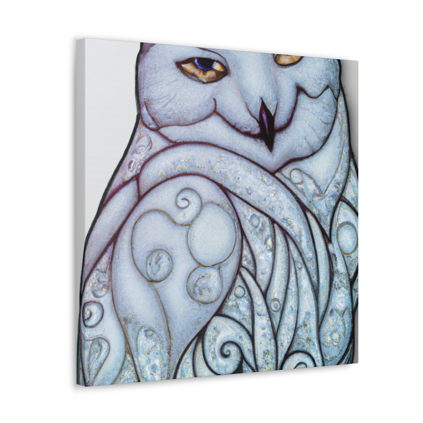 "Snowy Owl's Majesty" - Canvas