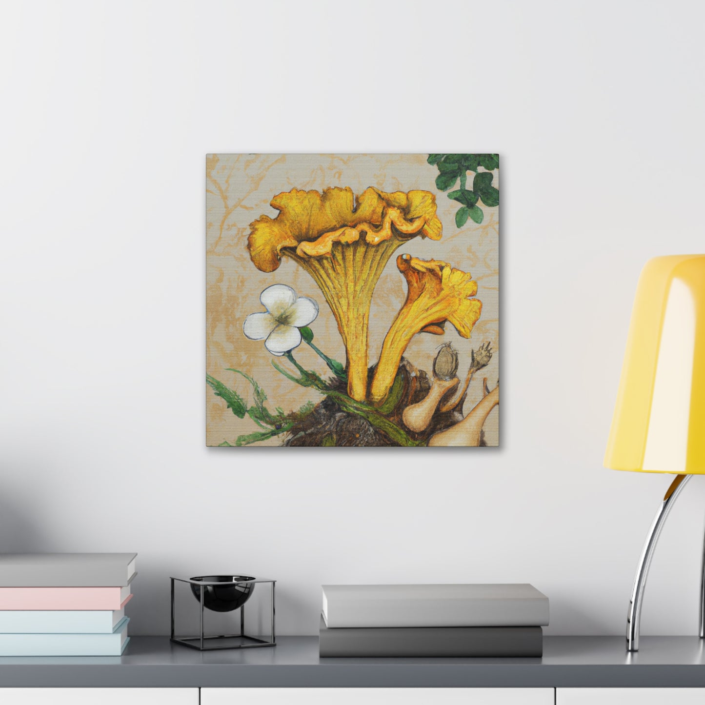 Chanterelle's Renaissance Dance - Canvas