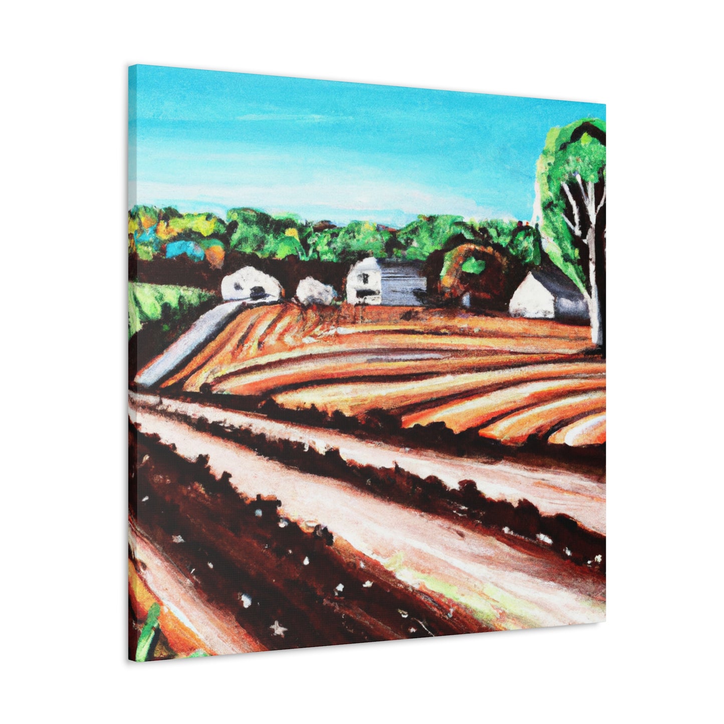 Country Road Pop Art - Canvas